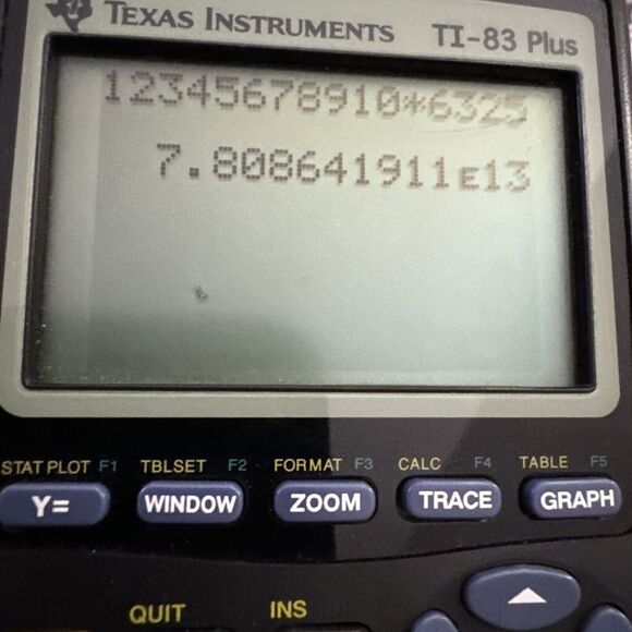 Texas Instruments TI-83 Plus Graphing Calculator - Black (83PL/TBL/1L1/A) - Picture 2 of 5